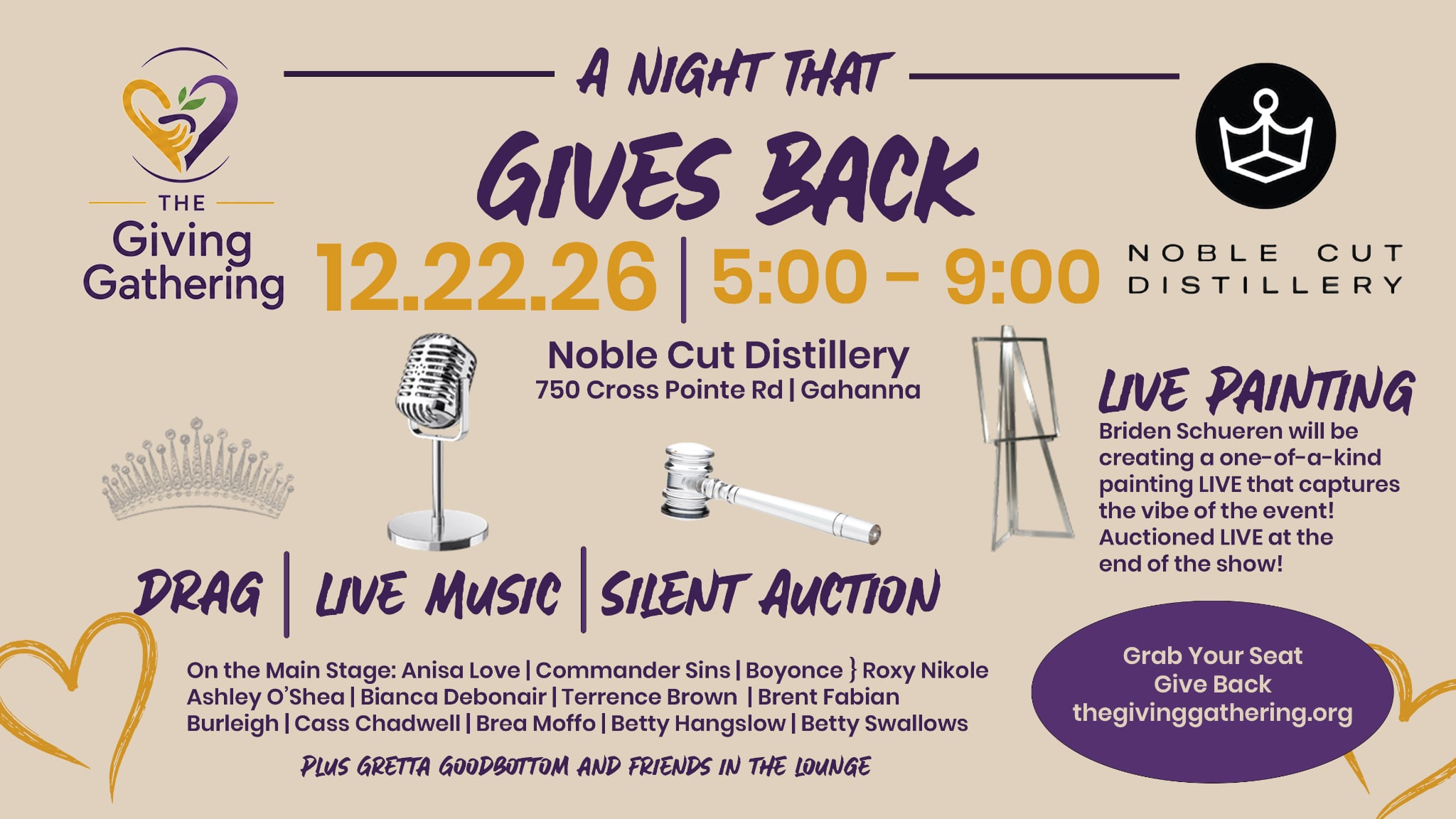 A Night That Gives Back Poster