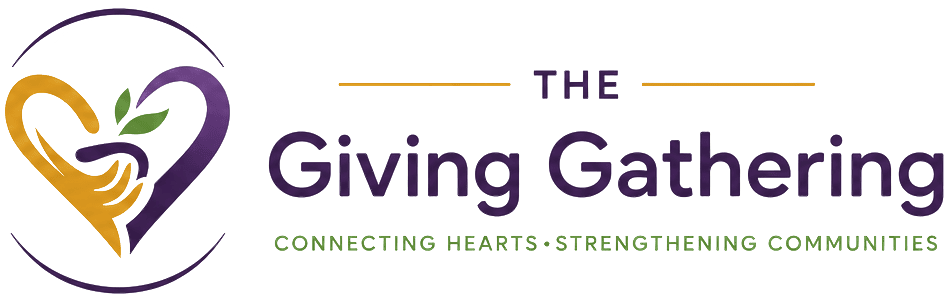 The Giving Gathering Heart Logo